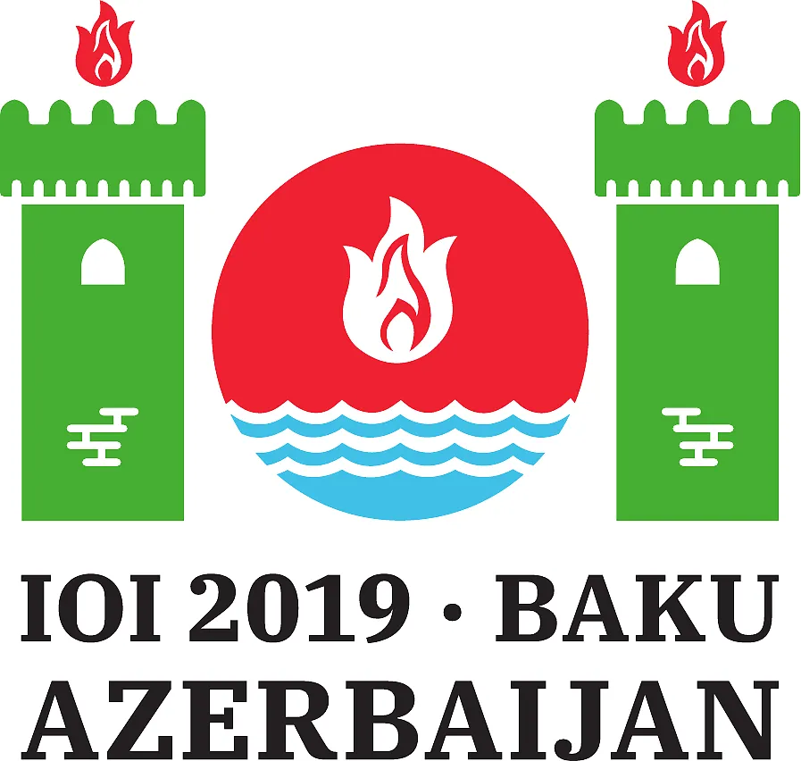 IOI 2019 Baku logo
